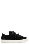 Stone Island Sneakers With Logo In Black