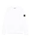 Stone Island Compass-badge Sweater In Grey