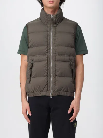 Stone Island Suit Vest  Men Color Green In Brown