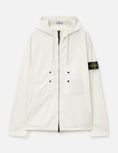 STONE ISLAND SUPIMA® COTTON HOODED JACKET
