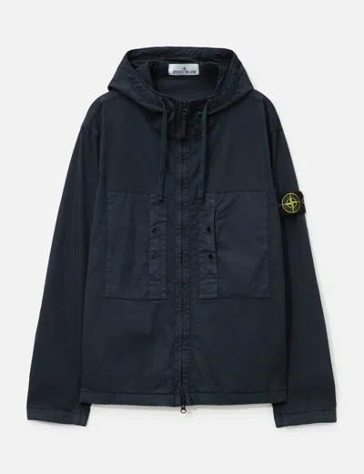 STONE ISLAND SUPIMA® COTTON HOODED JACKET