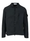Stone Island Zip-fastening Pocket Shirt Jacket In Blue
