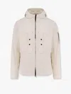 Stone Island Hooded Parka In White