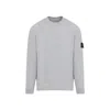 Stone Island 5100056 Lambswool Sweater In Gray