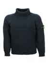 Stone Island Sweater In Black