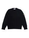 Stone Island Sweater In Black