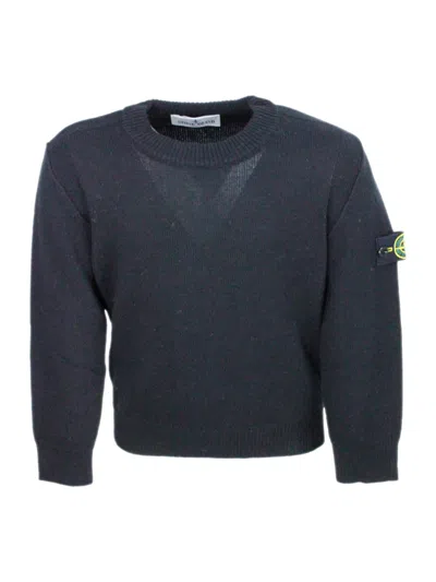 Stone Island Kids' Sweater In Blue