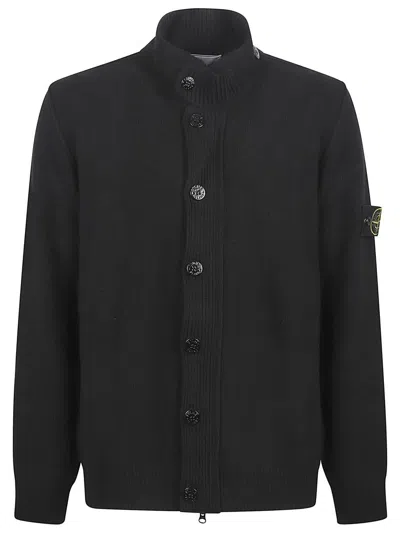Stone Island Sweater In Black