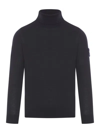 Stone Island Sweaters Black