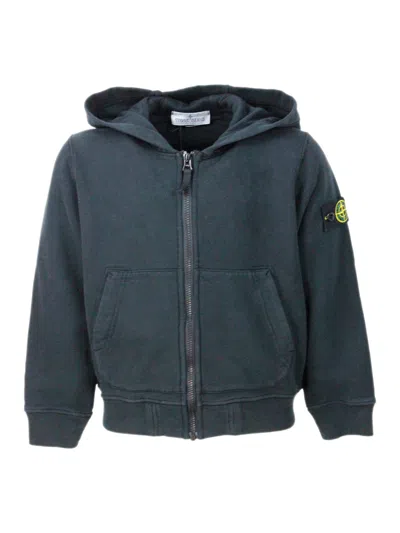 Stone Island Kids' Sweater In Black