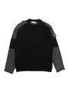 Stone Island Sweater In Black
