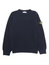 Stone Island Sweater In Blue