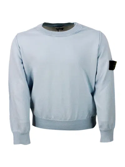Stone Island Kids' Sweater In Blue