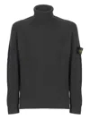 Stone Island Compass-motif Sweater In Gray