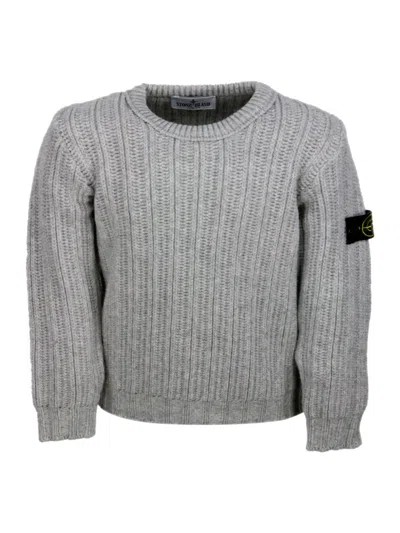 Stone Island Kids' Sweater In Gray