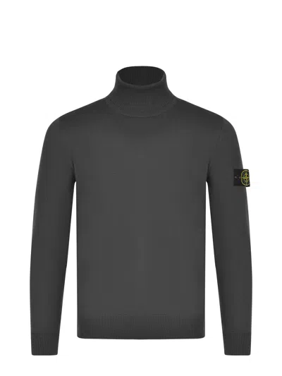 Stone Island Sweater In Gray