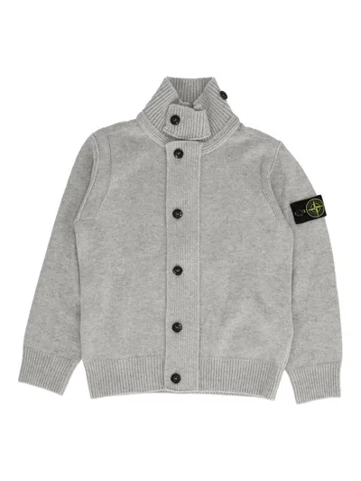 Stone Island Kids' Sweater In Gray