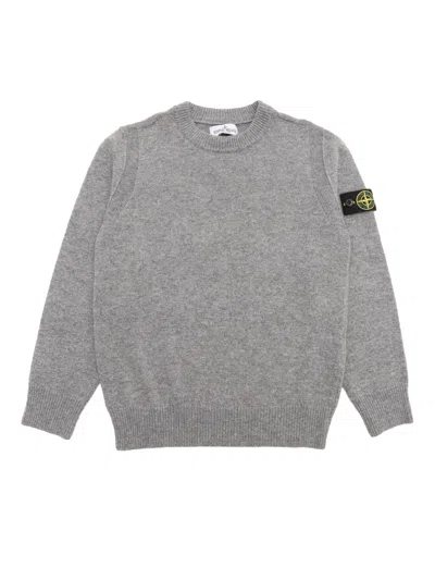 Stone Island Kids' Sweater In Gray