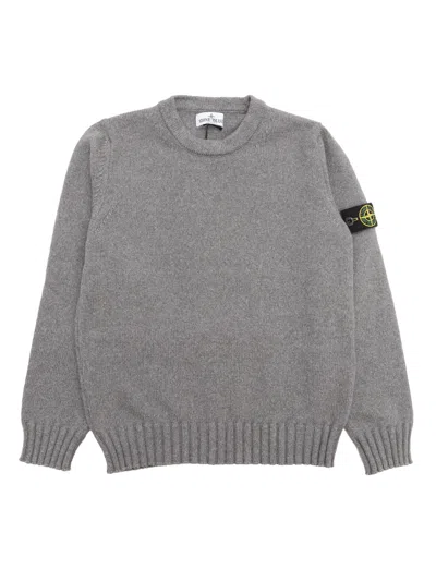Stone Island Kids' Sweater In Gray