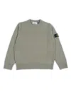 Stone Island Sweater  Junior Kids Color Sand In Green
