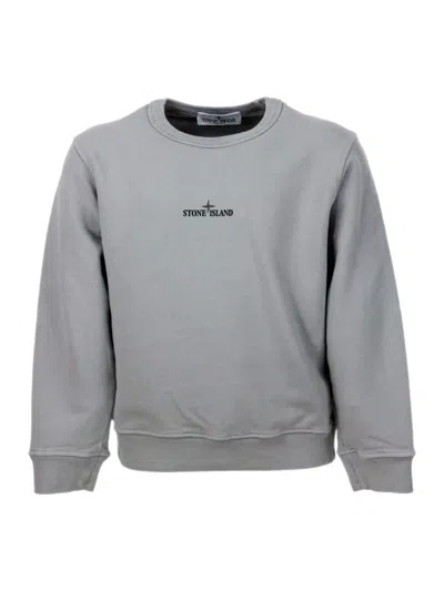 Stone Island Kids' Sweater In Grey