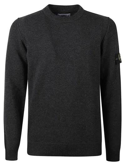 Stone Island Sweater In Grey