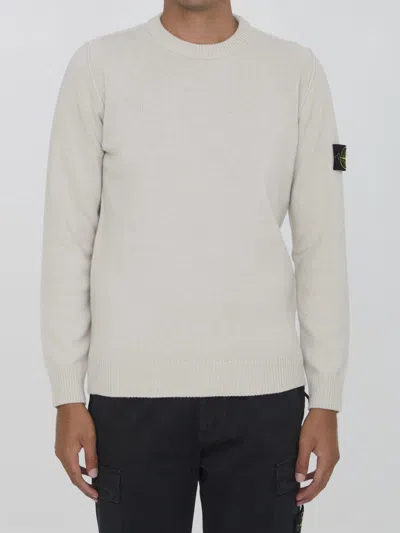 STONE ISLAND SWEATER IN WOOL