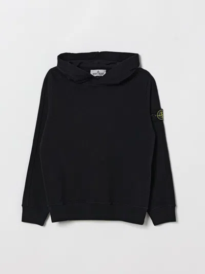 Stone Island Sweater Kids  Junior In Black