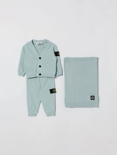 Stone Island Babies' セーター  Junior ボーイ カラー ブルー In Blue