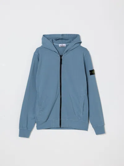 Stone Island Kids' Pullover  Junior Kinder Farbe Avion In Gray