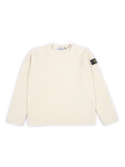 Stone Island Kids' Sweater In Neutral
