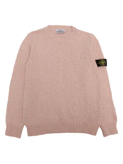 Stone Island Kids' Sweater In Pink