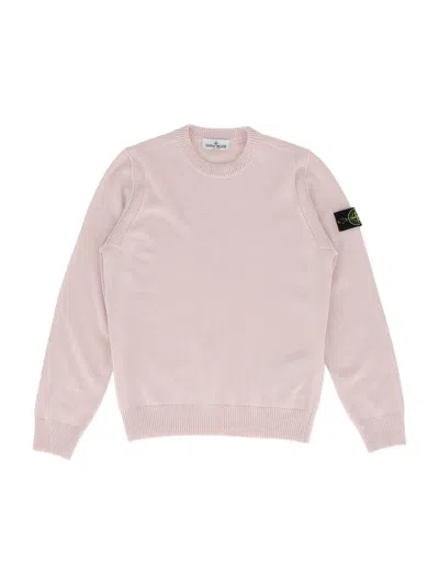Stone Island Kids' Sweater In Pink