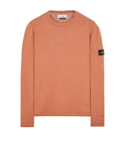 Stone Island Sweater Red Cotton