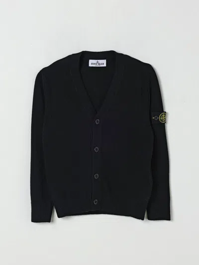 Stone Island Sweater  Junior Kids Color Black