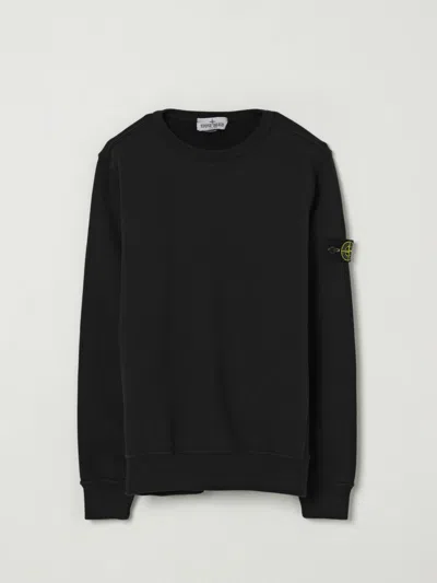 Stone Island Sweater  Junior Kids Color Black