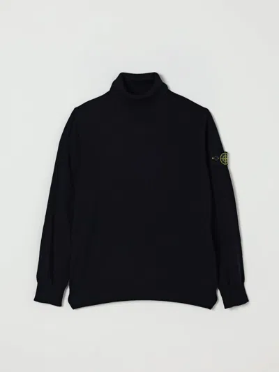 STONE ISLAND SWEATER STONE ISLAND JUNIOR KIDS COLOR BLUE,H24296009