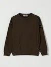Stone Island Sweater  Junior Kids Color Green In Brown