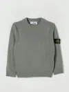 Stone Island Sweater  Junior Kids Color Green In Gray