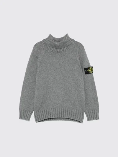 Stone Island Kids' Sweater In Gold