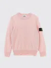 Stone Island Sweater  Junior Kids Color Pink