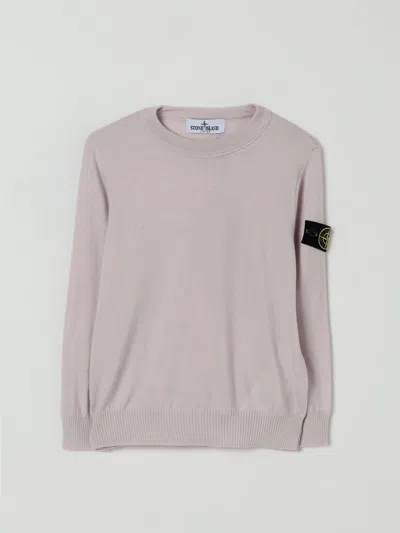 STONE ISLAND SWEATER STONE ISLAND JUNIOR KIDS COLOR PINK,432016010