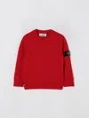 Stone Island Sweater  Junior Kids Color Red