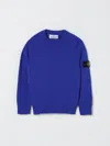 Stone Island Sweater  Junior Kids Color Royal Blue