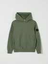 Stone Island Sweater  Junior Kids Color Sand In Green