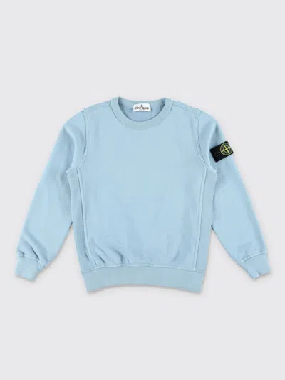 STONE ISLAND SWEATER STONE ISLAND JUNIOR KIDS COLOR SKY,432014125