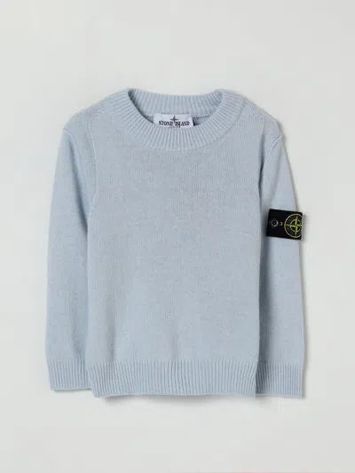 Stone Island Sweater  Junior Kids Color Sky In Gray