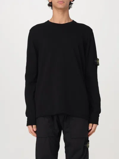 STONE ISLAND SWEATER STONE ISLAND MEN COLOR BLACK,424681002