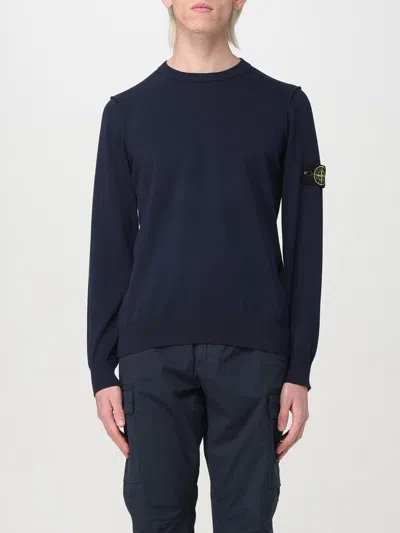 STONE ISLAND SWEATER STONE ISLAND MEN COLOR BLUE,424682009
