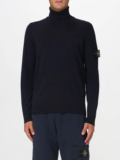 Stone Island Sweater  Men Color Blue In Blue